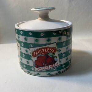 Omnibus By Fitz & Floyd Country Cupboard Canister